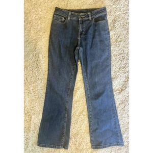 L.L. Bean Womens Bootcut Jeans Size 6 Denim